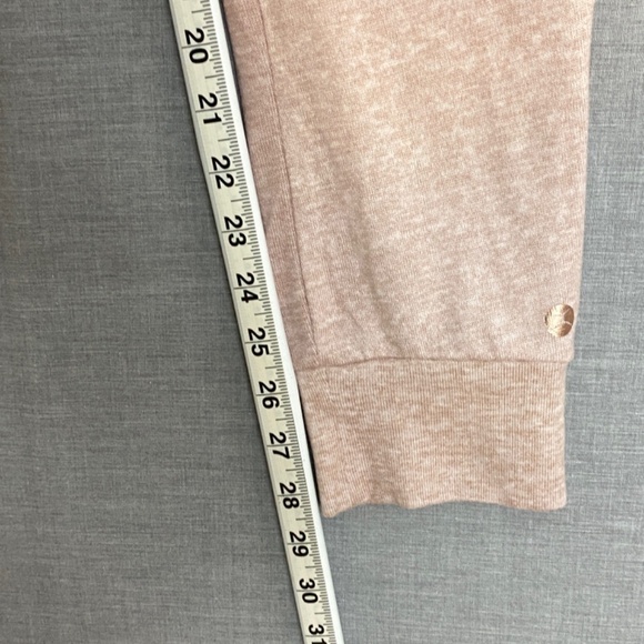 Danskin Layering Leggings Womens Large Hacci Pink Stretchy Soft Cuffed Ankles - Picture 8 of 9